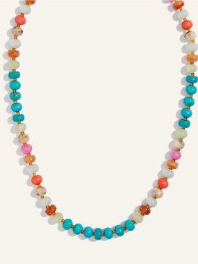 Stella & Dot Pastel Beaded Candy Necklace NWT